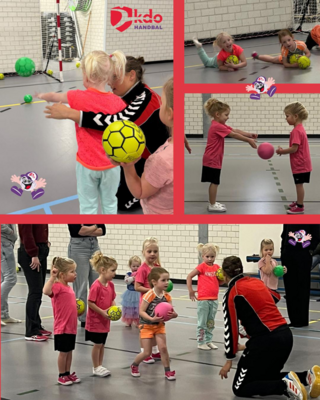 Start kabouterhandbal (4 en 5 jarigen) bij KDO